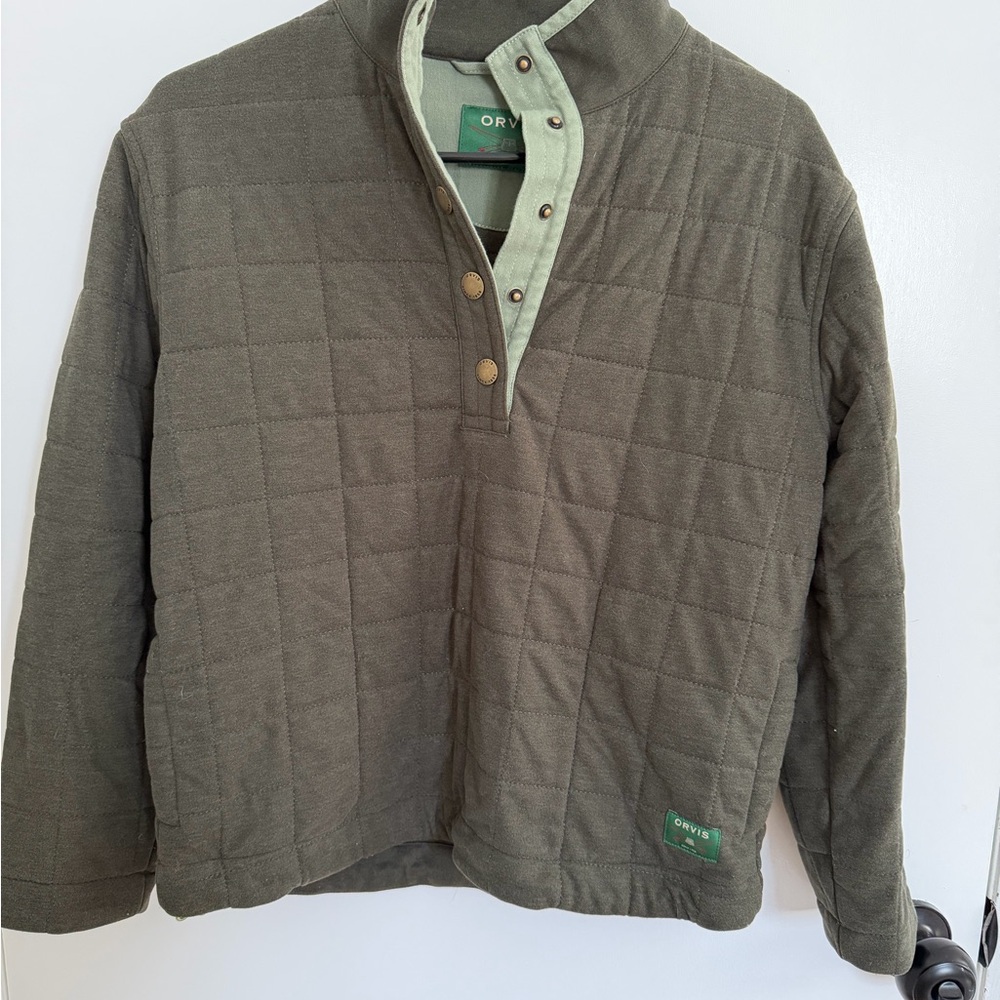 Orvis Green Quilted Jacket